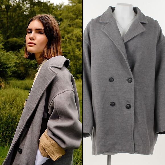 Free People Women's Hannah Slouchy Blazer - Picture 1 of 5